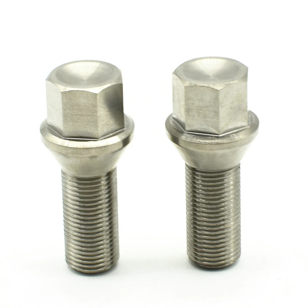 US $151.75 Titanium Bolt For Car DIY Ti Bolts Racing Car Wheel M12 Pitch 15125mm TiBlack Color Hexagonal Ti Screw Ti Fasteners 10pcs