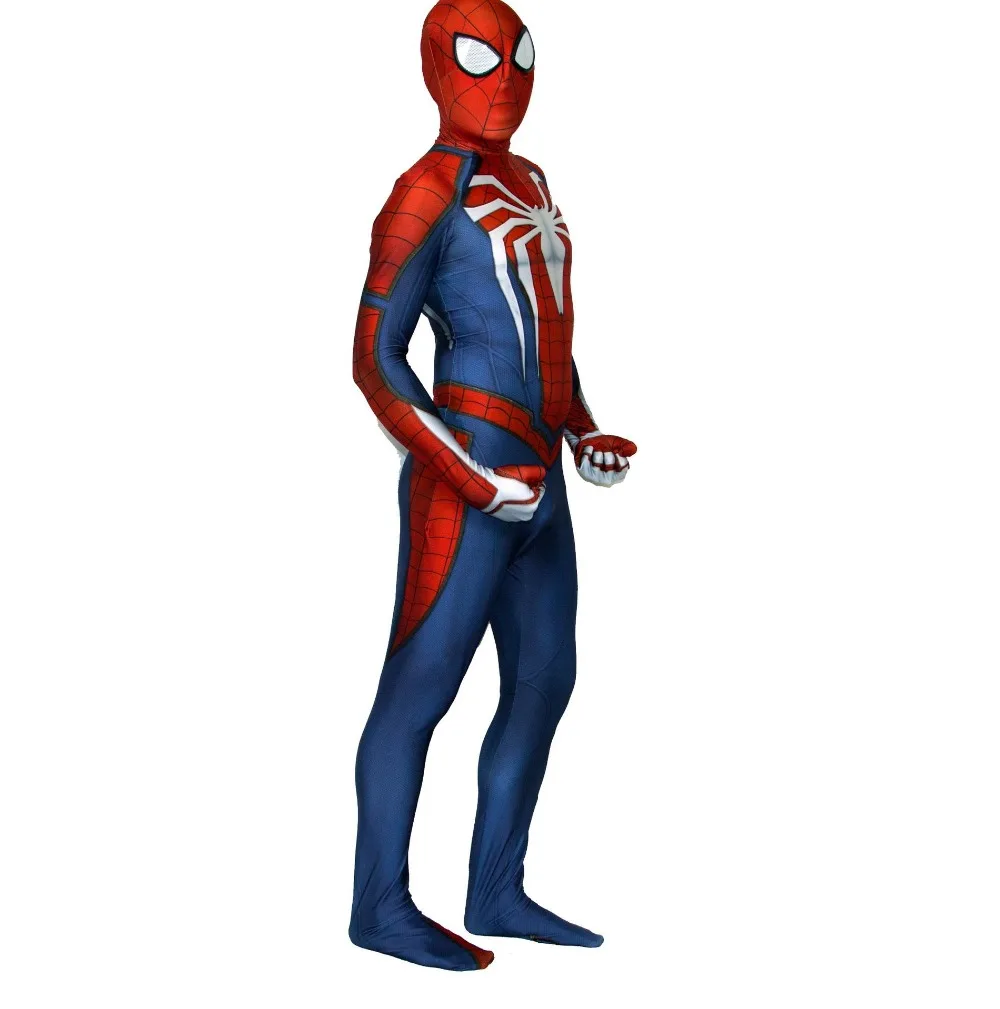 Взрослые Дети Мальчики Insomniac игры человек-паук костюм зентай для косплея Человек-паук боди супергероя костюм комбинезоны