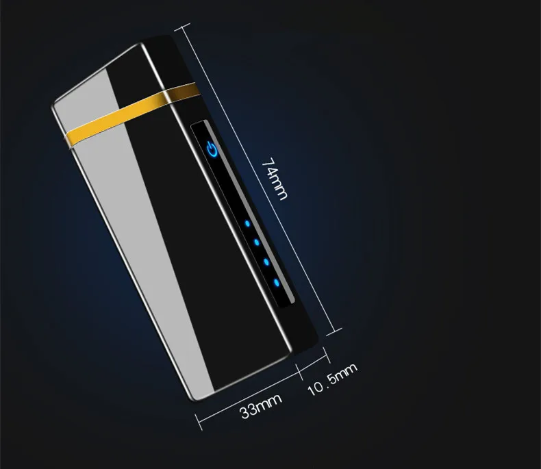 Электронный Usb зарядка двойная дуга плазма электронный импульсный Инфракрасный Индукционная зажигалка