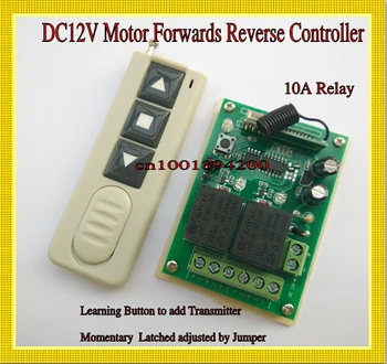 

12V DC Motor Reversing Controller Projection Screen Remote Controller Motor Forwards Reverse Up Down Stop Wireless Switch Contro