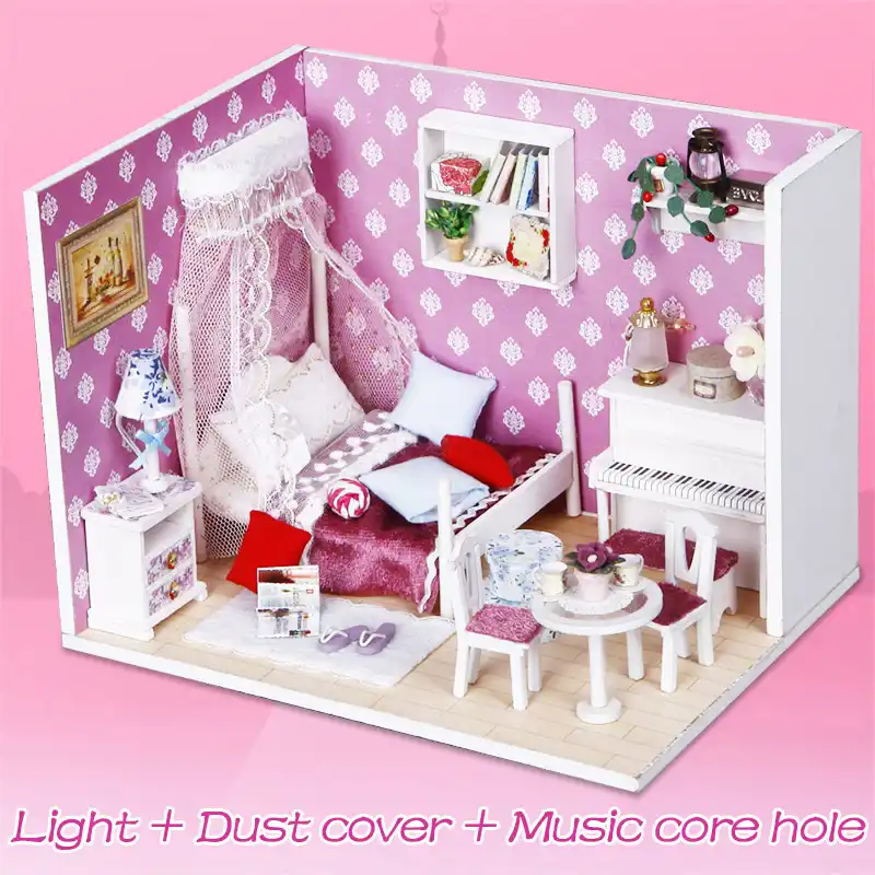 balsa wood dollhouse furniture
