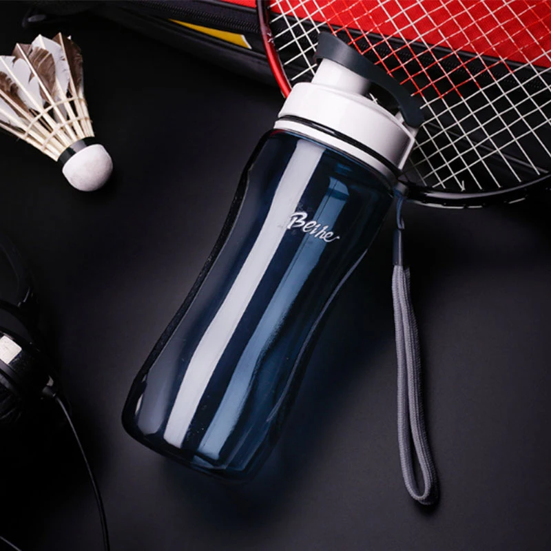 Sports Water Bottle Portable Plastic Water Bottle Leak Proof Outdoor Bicycle Hiking Gym Drinking Bottle Drinkware (1)