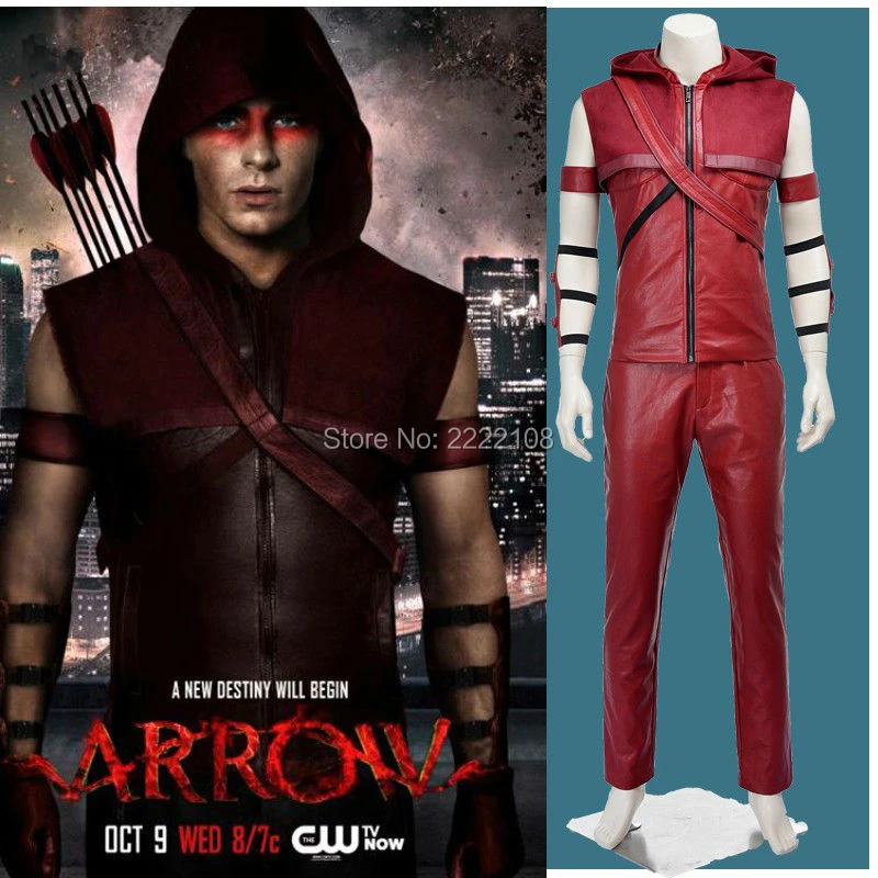 زي تنكري لفيلم Coser Hero Green Arrow Red Roy Harper Cosplay مجموعة أزياء الهالوين بما في ذلك السهم الأخضر وملكة أوليفر Cosplay Costume Red Arrowgreen Arrow Aliexpress