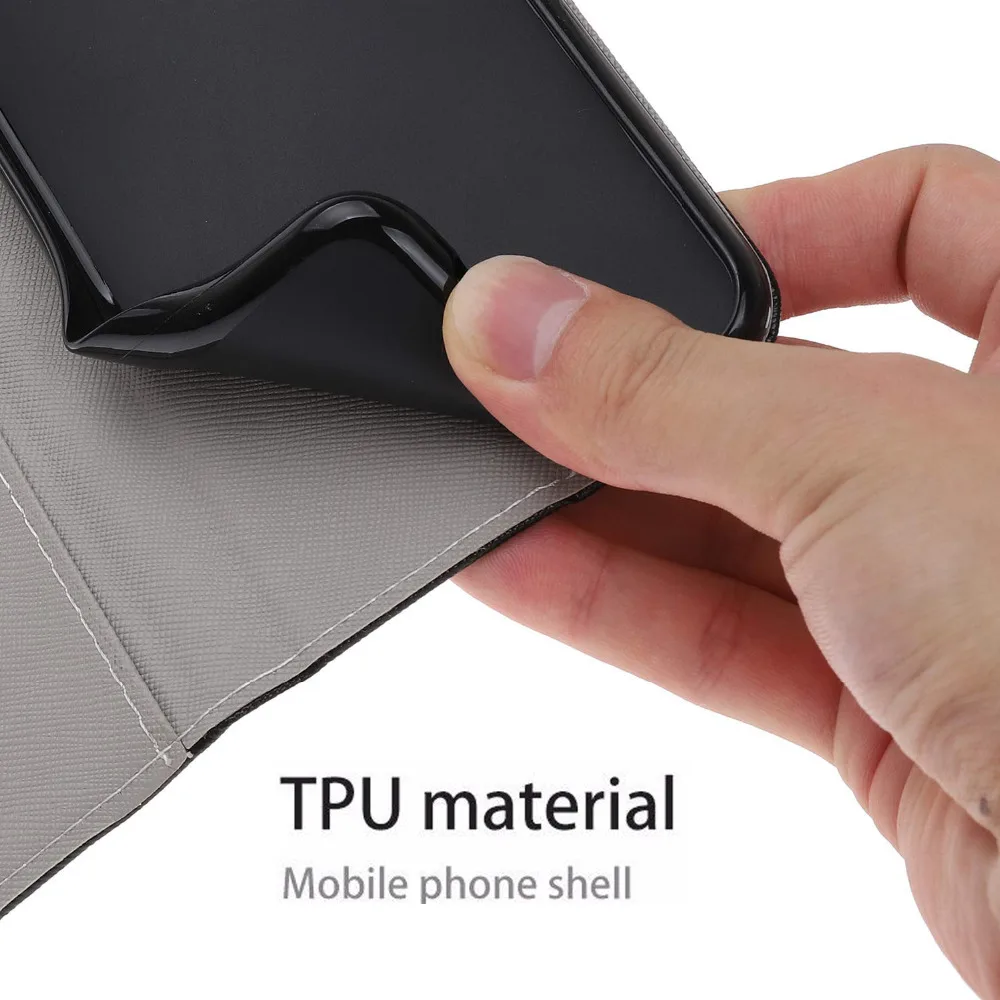 sFor Samsung A5 2018 A750 Magnetic Flip PU Leather Wallet Phone Case Cover 6.0 inch Card Holder Stand Coque sFor Samsung A7 2018 (3)