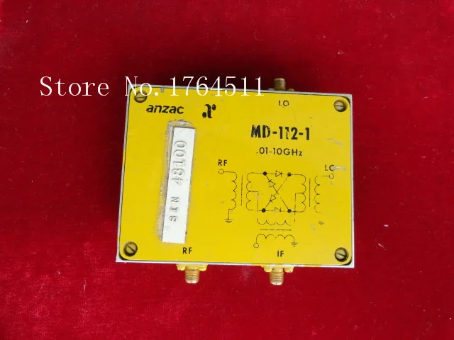 

[BELLA] ANAZAC MD-112-1 0.01-10GHz SMA RF coaxial double balanced mixer
