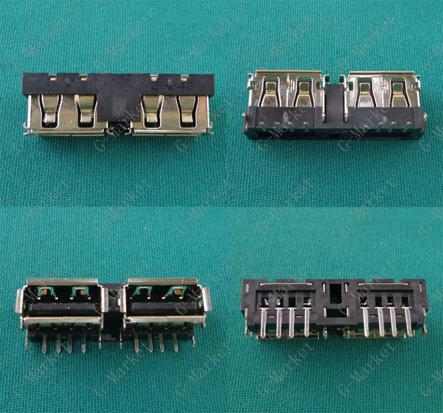 5 шт./лот двойной разъем USB 2 0 для Asus K40AB K40IN K40IJ K50AB K50IN K51AB K70AB K70AF K70IJ X8AIN материнская