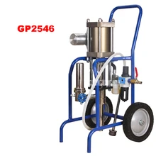GP2546 пневматические высокого устройство для безвоздушного распыления под давлением Профессиональный Краски опрыскиватель Краски сушильная машина инструмент 25L/мин 0,4-0.6MPA 46: 1