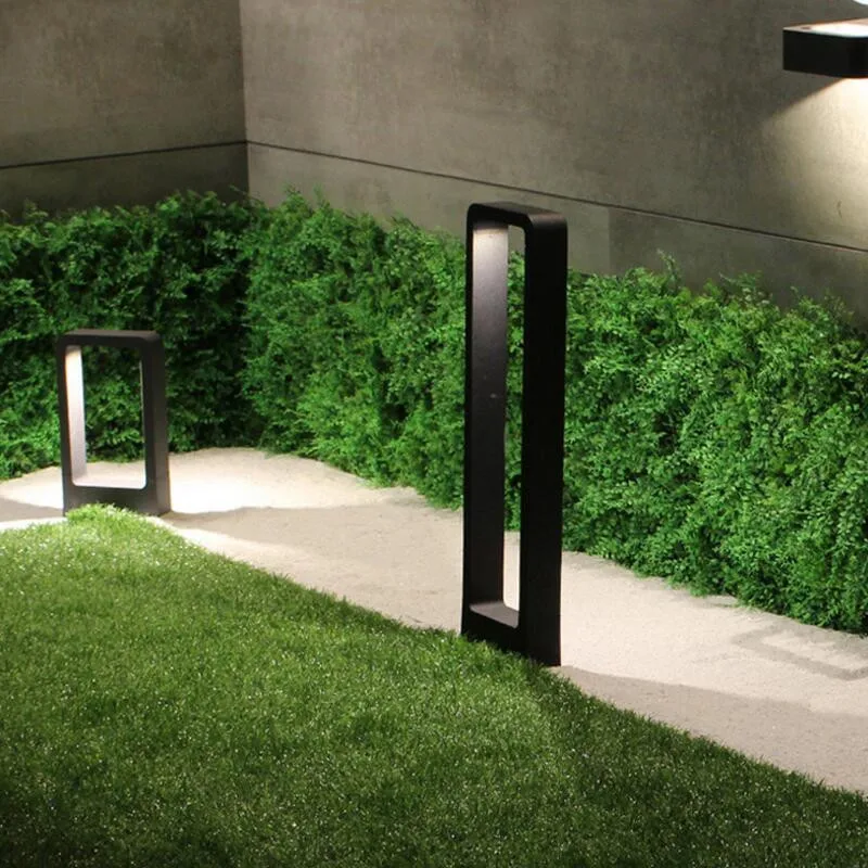 1PCS Waterproof LED Lawn Lamp 10W COB LED Exterior Bollard Light Outdoor Floor Lighting Garden Courtyard Road Lighting AC85-265V