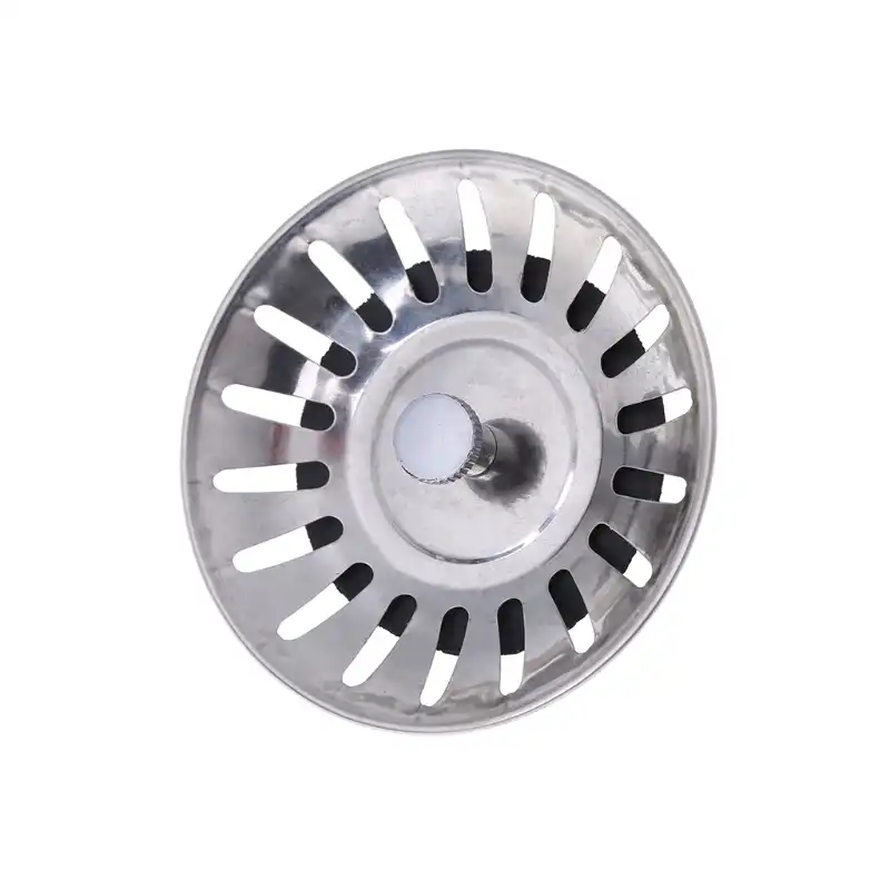 Kitchen Waste Stainless Steel Sink Strainer Plug Drain