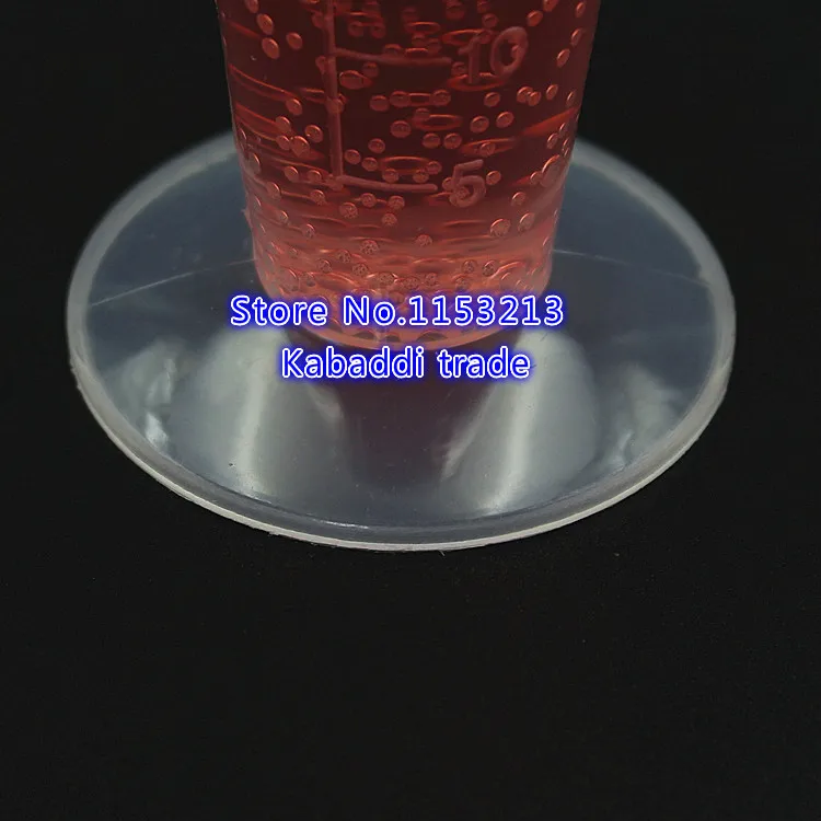 5 шт. 100 мл прозрачный конический пластик градуированная лабораторная измеряемость чашка PP треугольник мерный цилиндр пекарь лабораторных принадлежностей