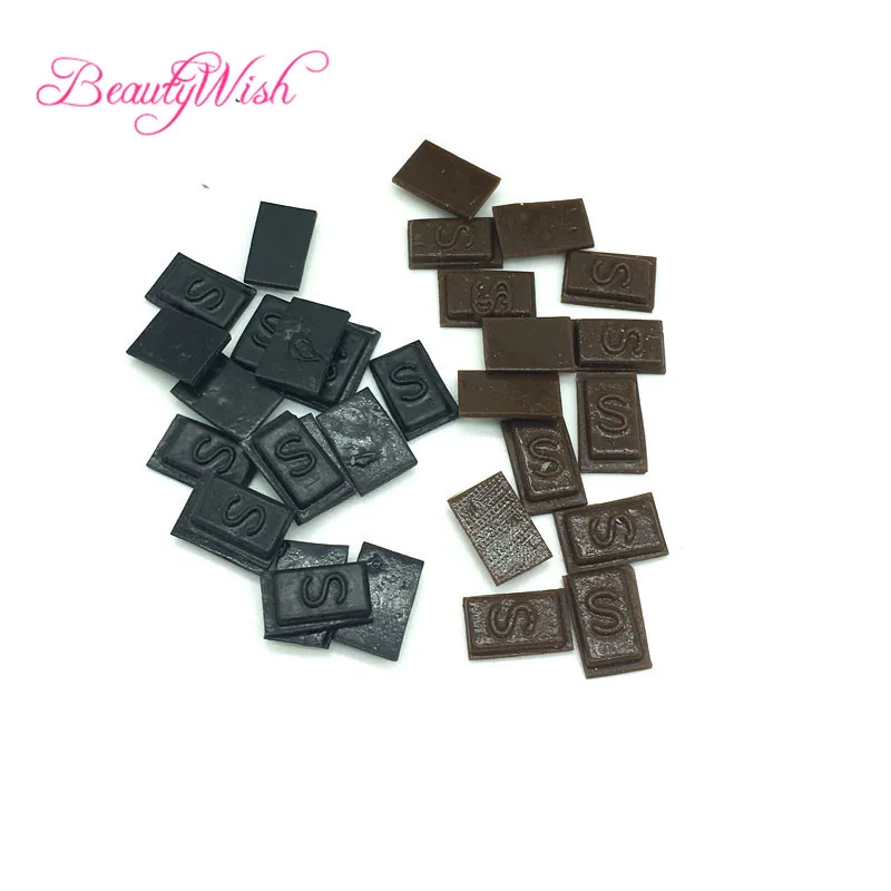 Flat tip Rebonded Keratin GLue 1000pcs Hair Extensions Keratin Bonding Glue Granule Fusion Nail U Tip Rebonds Clear Yellow Color