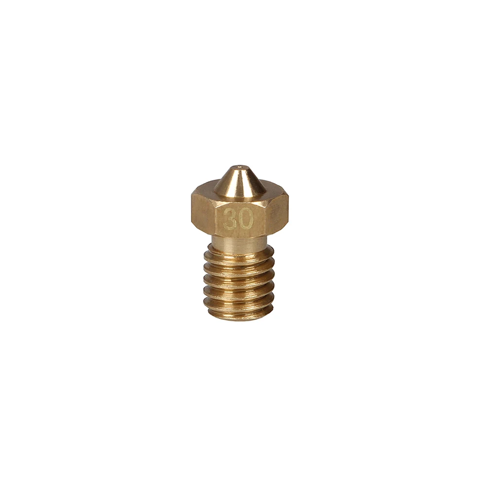 XCR3D 4 шт./Los высокоточная латунная насадка 0 2/0 3/0 4/0 5 мм для V5 V6 J Hend Hotend 1 75 Запчасти 3D