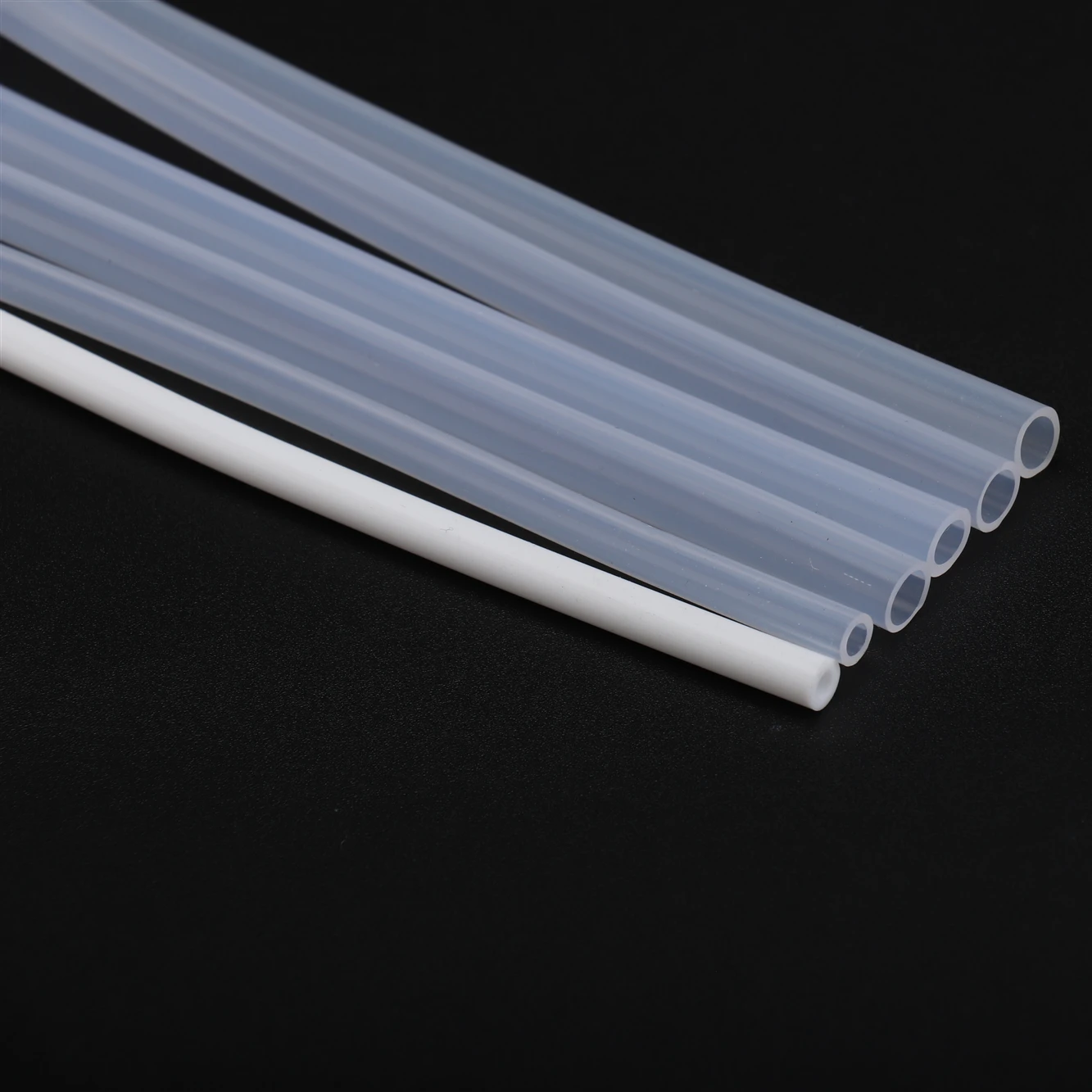 Гибкий 1 метр пищевой прозрачный силиконовый резиновый шланг 2 3 4 5 6 7 мм из Диаметра Гибкая силиконовая труба