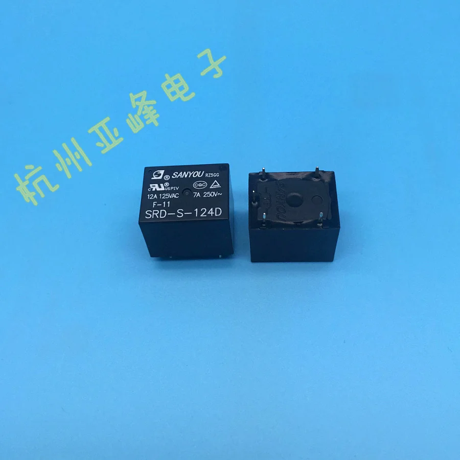 Упаковками(10 шт./лот) SANYOU SRD-S-105D 5VDC SRD-S-112D 12VDC SRD-S-124D 24VDC 12A 5 PINS Мощность реле