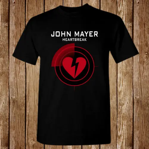 

John Mayer Heartbreak Pop Rock Singer Size S-5XL T-shirt