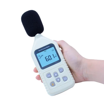 

GM1358 30-130dB Digital sound level meter noise tester in decibels LCD A/C FAST/SLOW dB screen Free Shipping