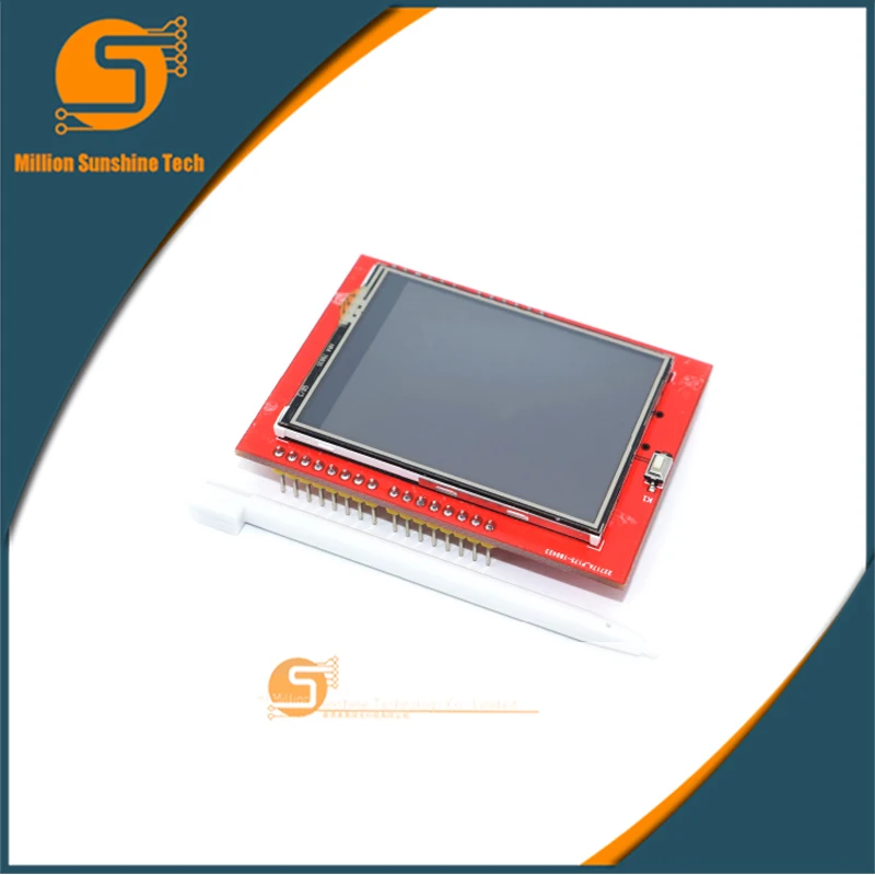 

newest 2.4 inch TFT LCD Touch Screen Shield for Arduino UNO R3 Mega2560 LCD Module 18-bit 262,000 Different Shades Display Board