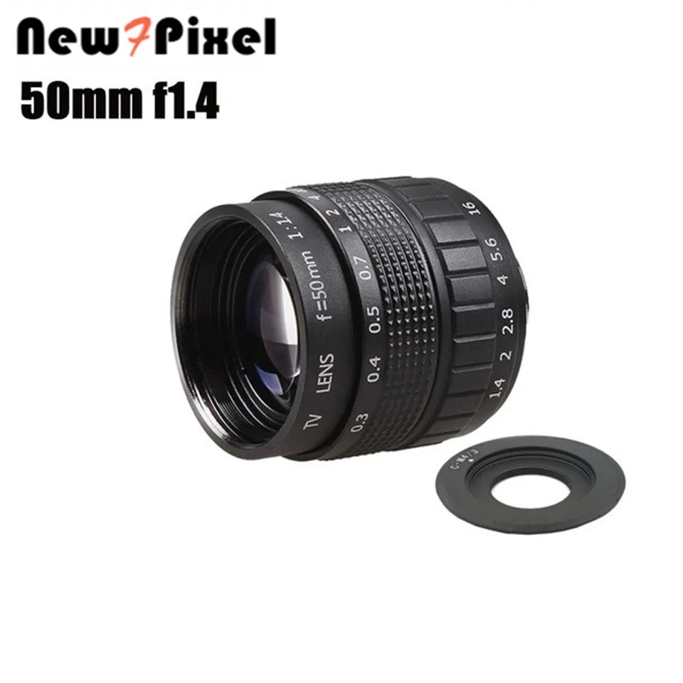 50 мм F1.4 CCTV TV Movie lens + C Mount для Olympus Micro 4/3 m4/3 EP3 EP5 EPL1 EPL2 EPL3 EPL5 EPM1 OM D E M5|Объективы