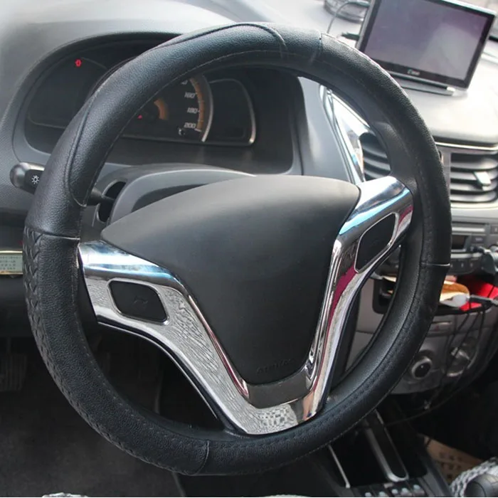 1 шт. abs для Chevrolet sail 2010- рулевое колесо декоративная наклейка матовая/яркая