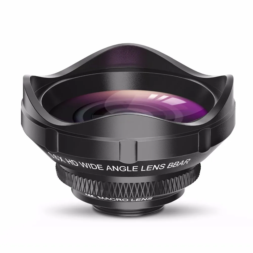 HD 0.6X Super Wide Angle and 12X Macro Phone Camera Lens
