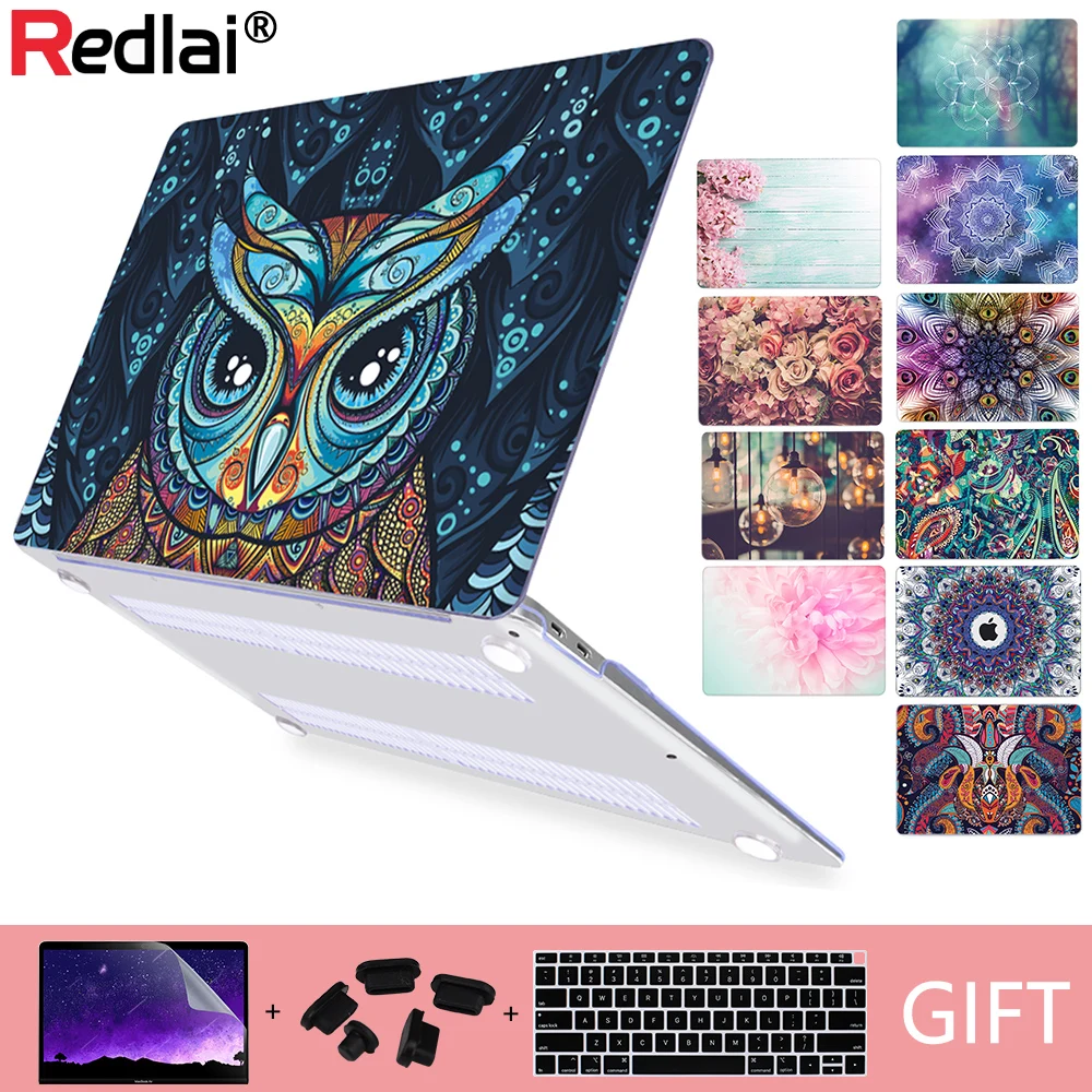 Твердый чехол с рисунком совы для MacBook Air 13 дюймов A1932 A2179 A2337 2020 Pro A2338 A2289|Сумки и