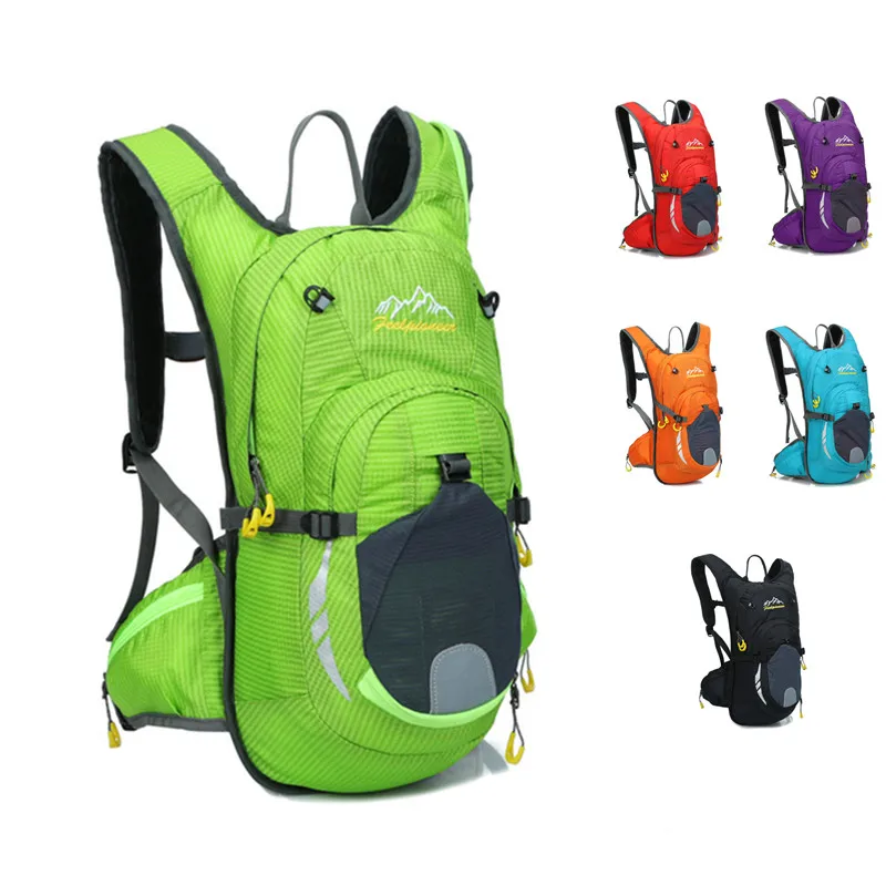 15L нейлон водонепроницаемый Горный Велосипед гидратации пакет воды рюкзак дышащий большой емкости велосипедные сумки рюкзак 6 цветов