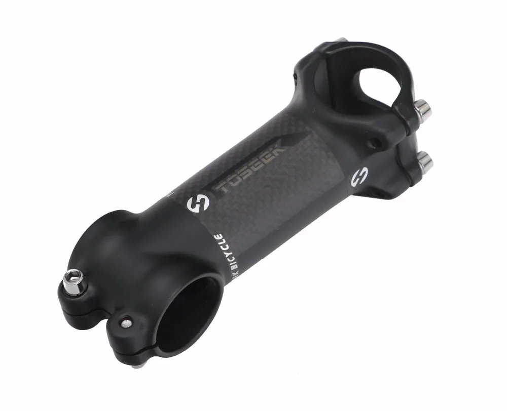 

TOSEEK Carbon+Alloy 6 Degree Bicycle Stem Rack Road MTB bike Stems Cycling Parts 31.8*70mm/80mm/90mm/100mm/110mm/120mm