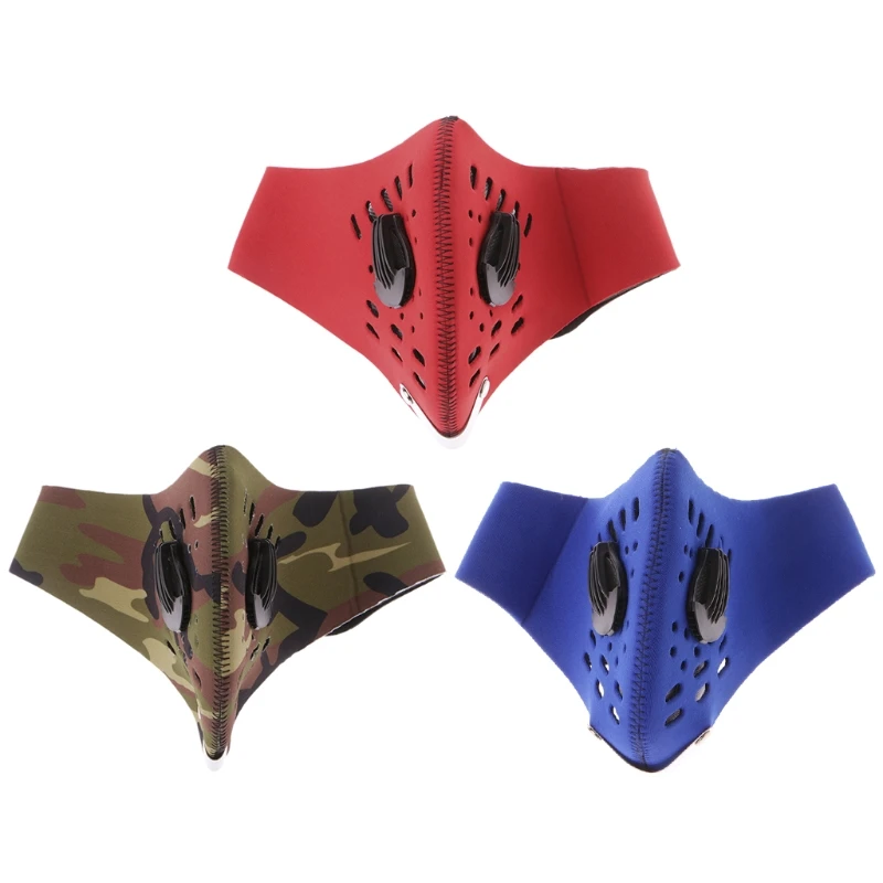 Best Bike Bicycle Riding PM2.5 Gas Protection Filter Respirator Dustproof Mask Head