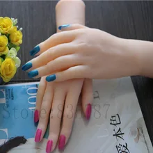 Solid SiliconFemale Hands,Sex Doll Real Skin,realistic mannequin hands, ring display ,Sexy Woman Hands H03