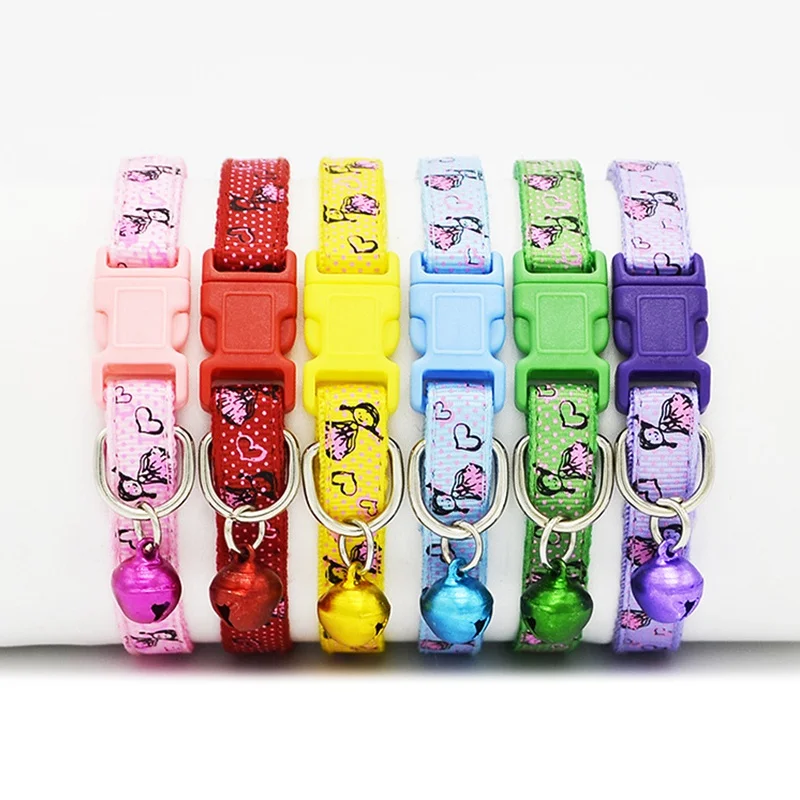 Pet Products Dog Collars For Small Large Big Dogs Cats Nylon Dog-Collar Leash Harness Cat Dog Collar Supplies Accessories (7)