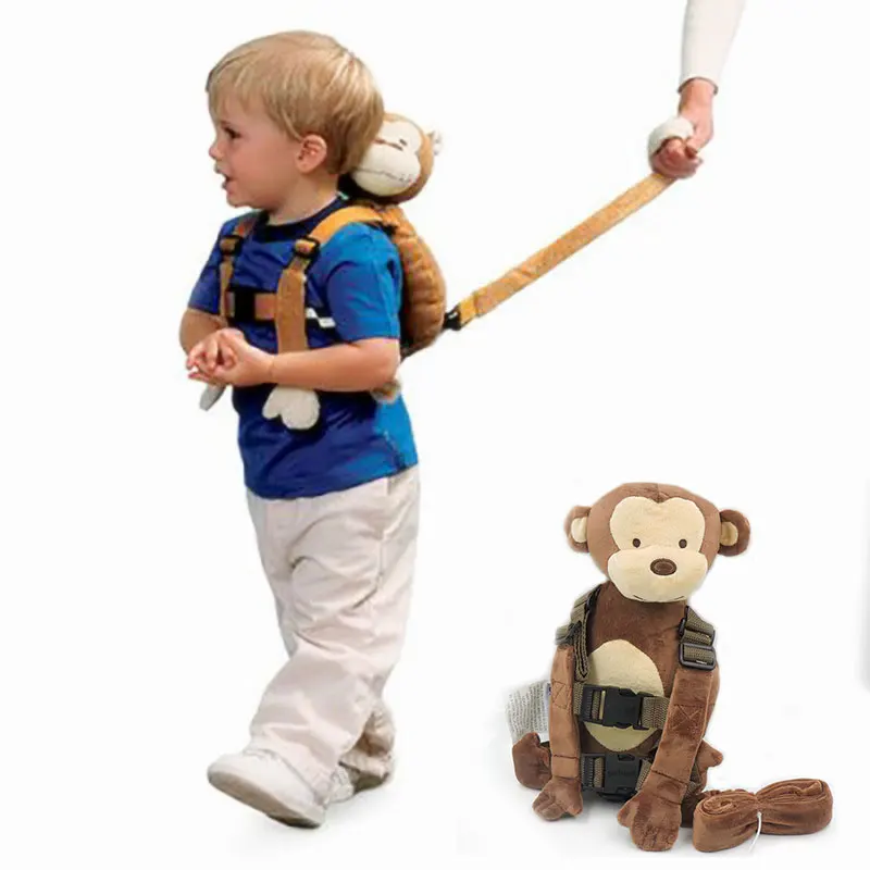 Animaux En Peluche Sac A Dos Bebe Harnais De Securite Enfant Sacs A Dos En Peluche Enfants Walktravel En Peluche Copain Anti Perdu Avec Laisse Bracelet Aliexpress