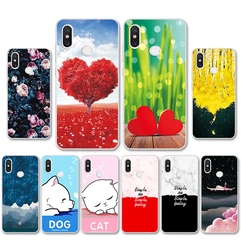 

Silicon Case For 5.99 Inch Xiaomi Redmi Note 5 Pro Case Various Colored Back Cover For Xiaomi Redmi Note 5 Pro Case Note 5 Pro