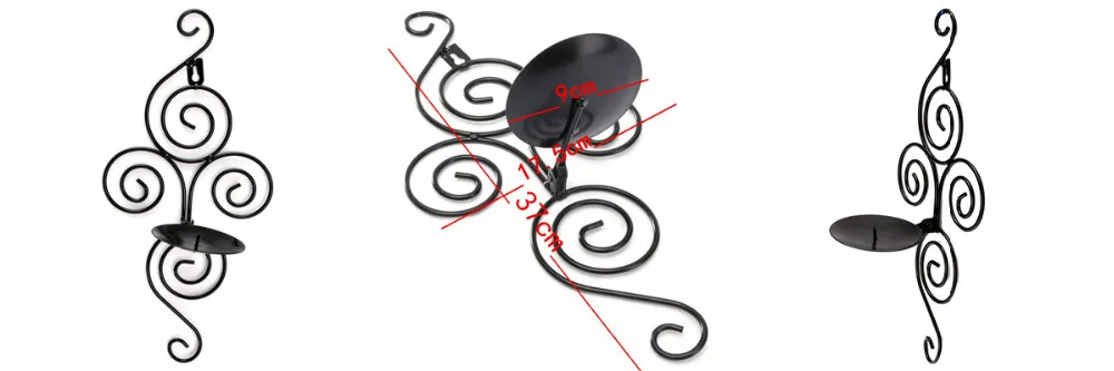 New-Home-Candlestick-Holders-Handmade-Iron-Hanging-Wall-Sconce-Candle-Holder-Shelf-Furnishing-Articles-Decoration-Valentine_