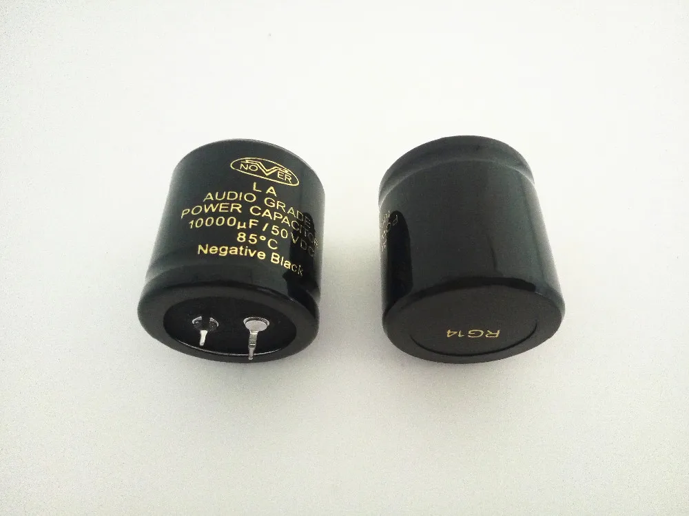 2pcs NOVER High-end Cap 10000uf 50V Capacitors 35*35MM For Hifi Audio Amplifier Amplificateur