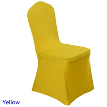 Popular Yellow Spandex Chair Covers Buy Cheap Yellow Spandex Chair