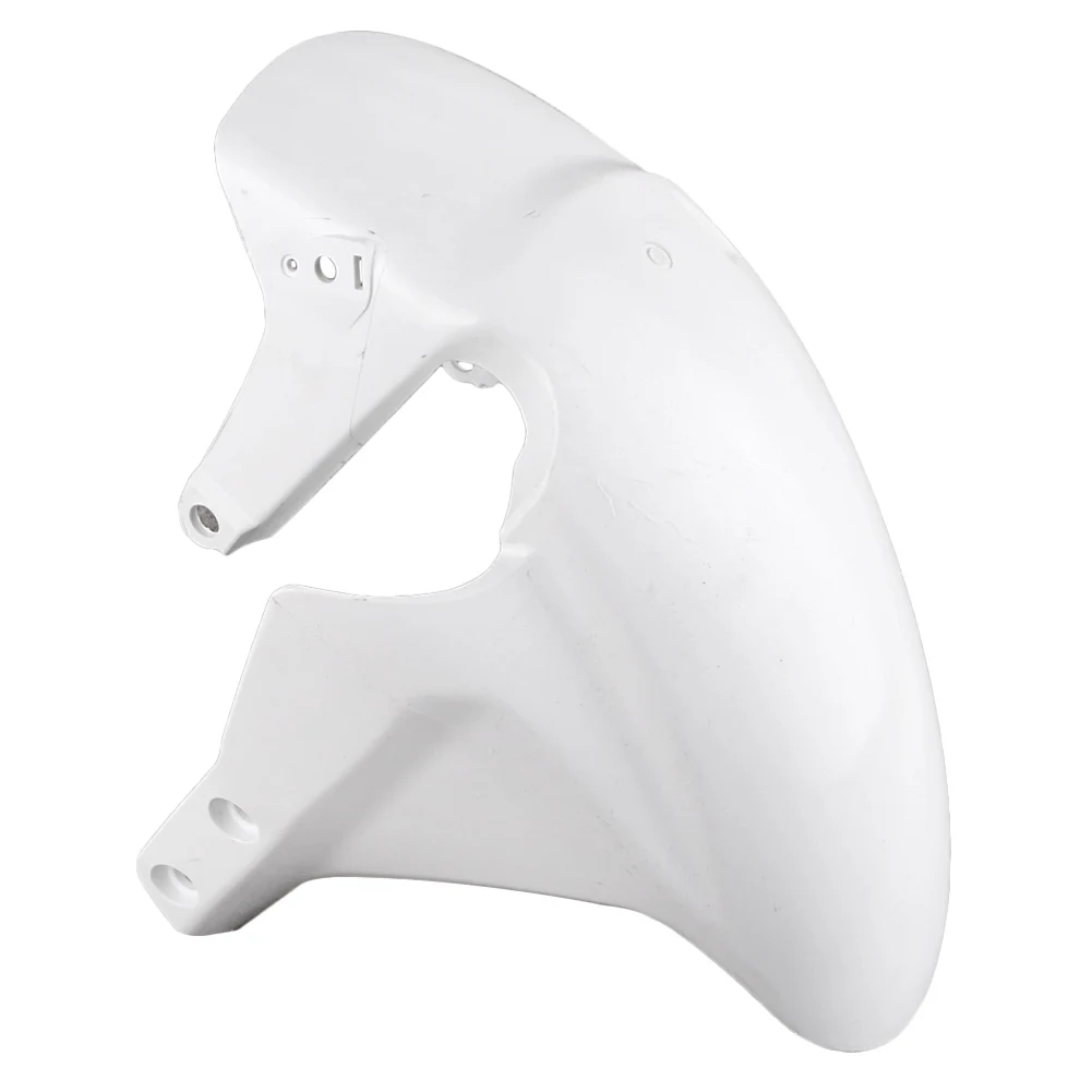    Unpainted White Front Wheel Fender Mudguard Splash Extension Extender Pad Fairing Cover For Honda CBR 600RR F5 2005 2006