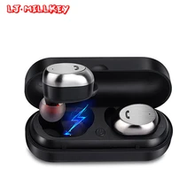 M9 TWS Bluetooth Headset Wireless Earbud Metal Charge Case Bluetooth Earphone for Phone Mic for Calls