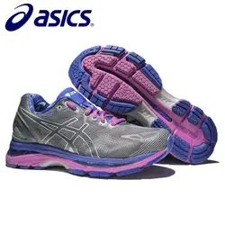 2019 ASICS GEL-KAYANO 19 T750N-9093 оригинальный Новое поступление официальный Asics женские кроссовки портативный Открытый Спортивная обувь