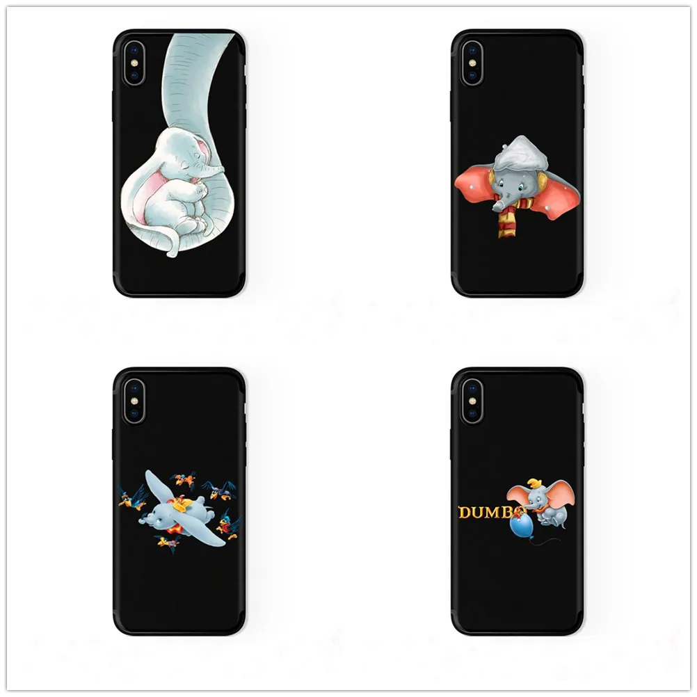 

Animation Dumbo Soft TPU Capa Coque For iphone 8 7 6 6s plus X XR XS XMAX 5 for Samsung Galaxy 8 9 plus 6 7 edge 5 cover cases
