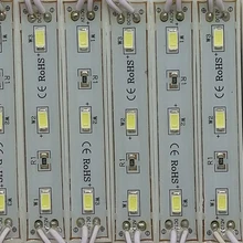 200 шт./лот Светодиодный модуль SMD 5730 5630 DC12V водонепроницаемый рекламный дизайн светодиодный модуль супер яркое освещение