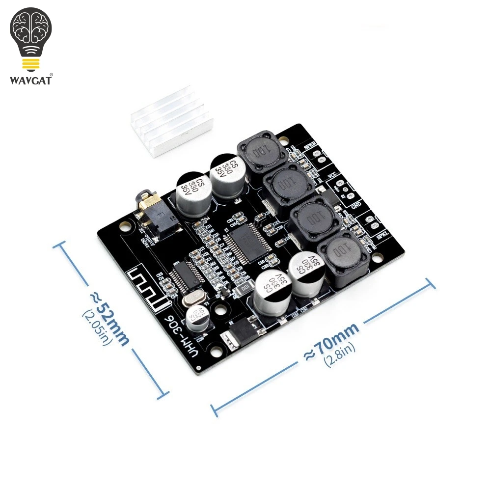 TPA3118 2x30W 9-26V DC Stereo audio Bluetooth 4.2 Digital power Amplifier Board diy Toys Model amplificador amplifiers D3-001