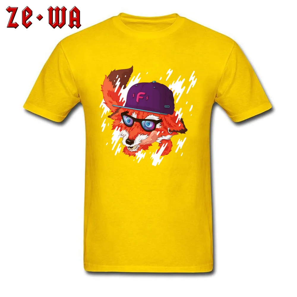 cosie 2018918Y55 O-Neck T Shirt Labor Day Tops T Shirt Short Sleeve for Men Funny 100% Cotton Design T Shirts Wholesale 2018918Y55 yellow
