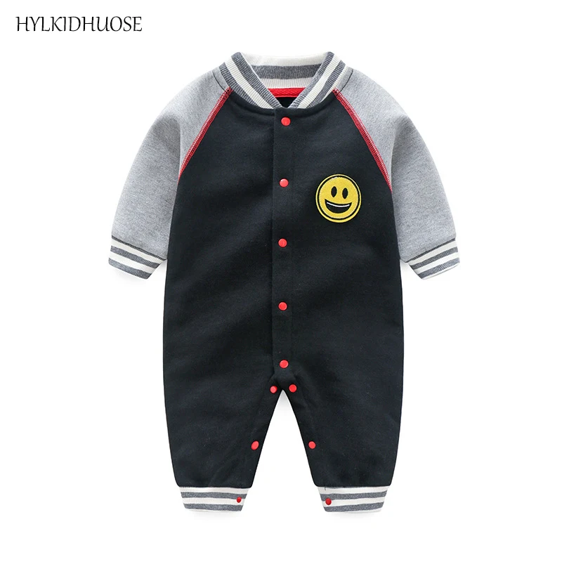 

HYLKIDHUOSE Infant Newborn Rompers Baby Girls Boys Rompers High Quality Casual Long Sleeve Baby Jumpsuits Outdoor Clothing