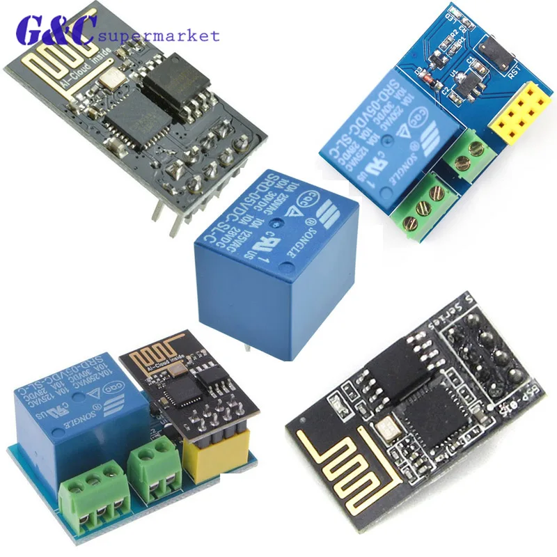 ESP-01S ESP8266 3V 5V WiFi Relay Module Things Smart Home Remote Control Switch Phone APP