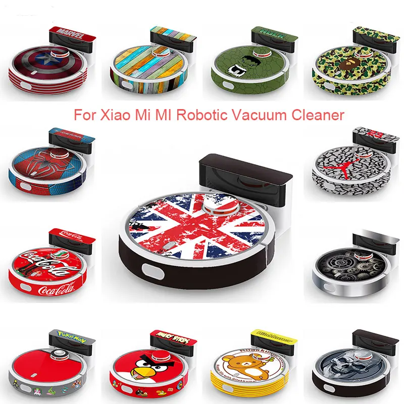 24 Models Skin Decal Vinyl Wrap for Xiaomi Robot Cleaner MI Robotic Sticker Slap Protective Film 17821 24 Models Skin Decal Vinyl Wrap for Xiaomi Robot Cleaner MI Robotic Sticker Slap Protective Film 17821