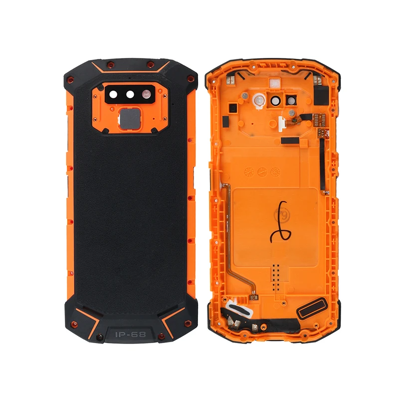Ocolor Для Doogee S70 Батарея чехол акумуляторная батарея защитный чехол-накладка на заднюю панель Замена Для Doogee S70 Lite аксессуары для мобильных телефонов 5,99'' - Цвет: Orange