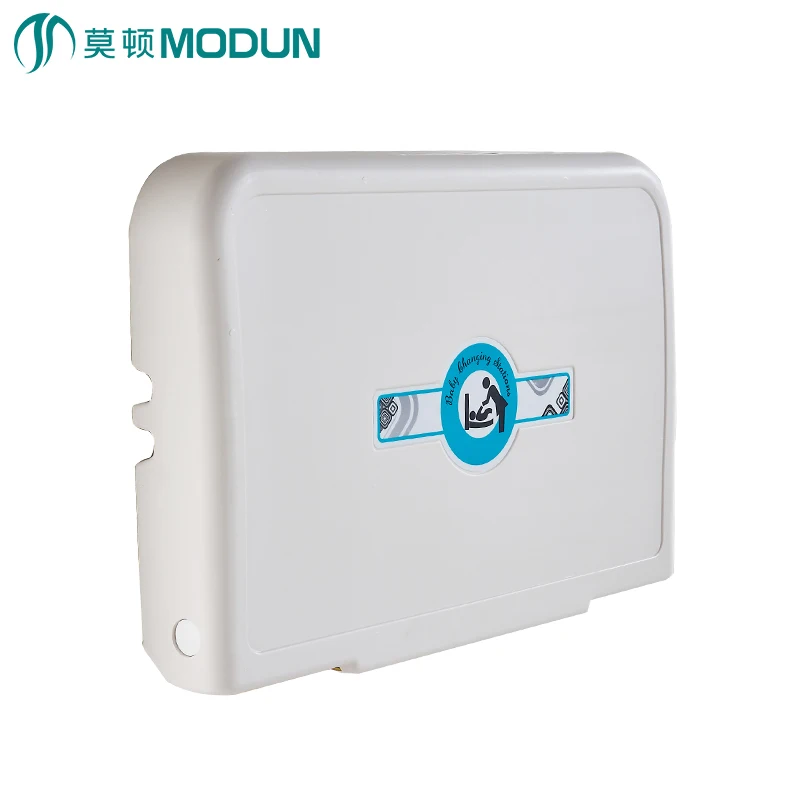 Anti-vandal horizontal vertical infant diaper station baby changing station baby changing table