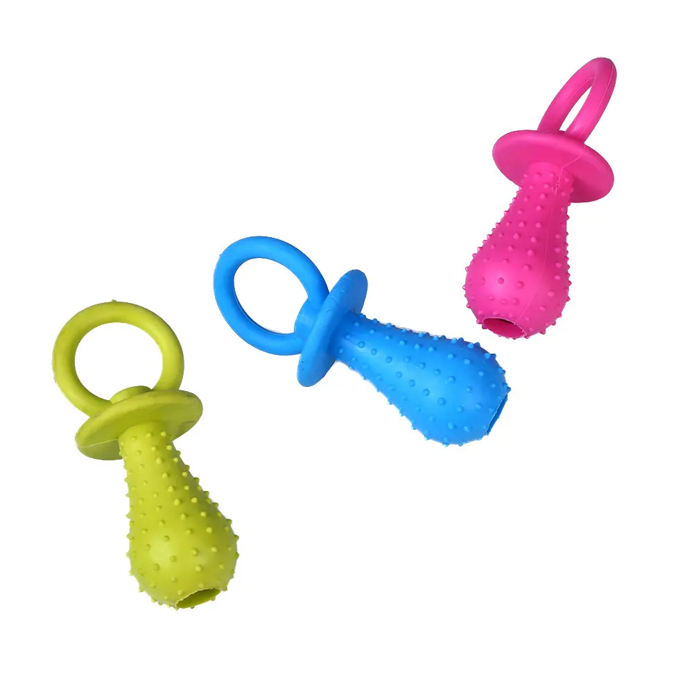 PetToyCatKittenPuppyMolarChewingRubberPacifierShapeEco