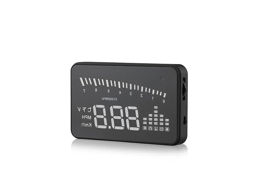 Большой экран автомобиля HUD X5 дисплей с OBD2 интерфейсом X5|hud x5|car hudx5 hud |