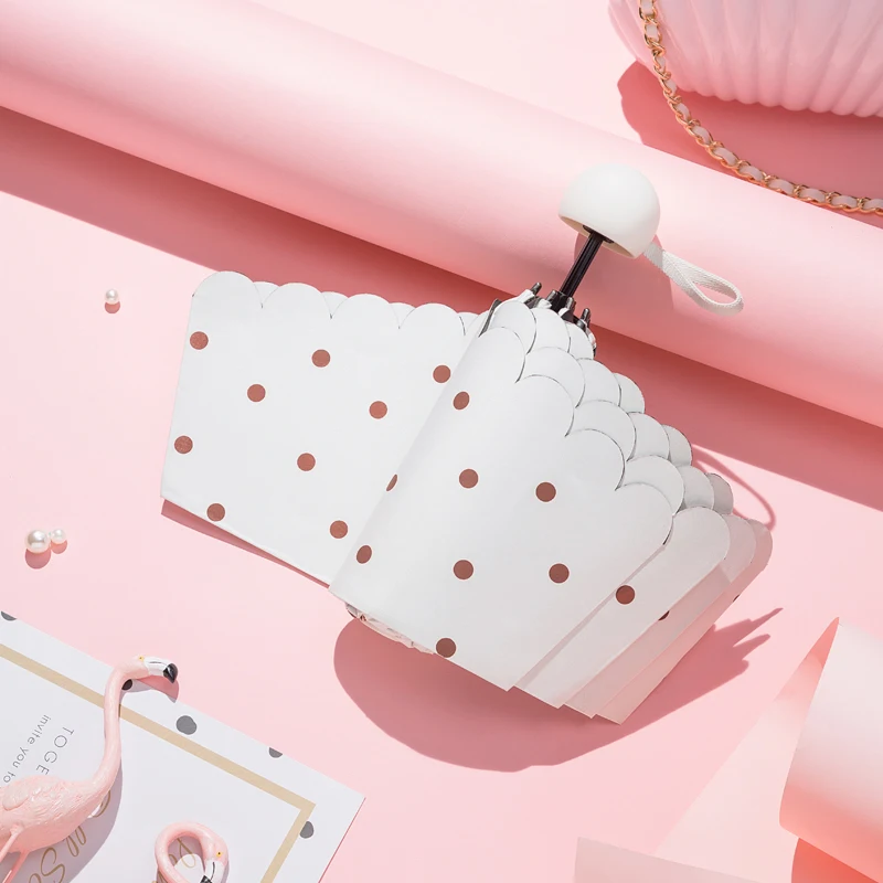 

Left is folding the sun umbrella small portable shade sunscreen fifty percent uv female folding umbrella and umbrella